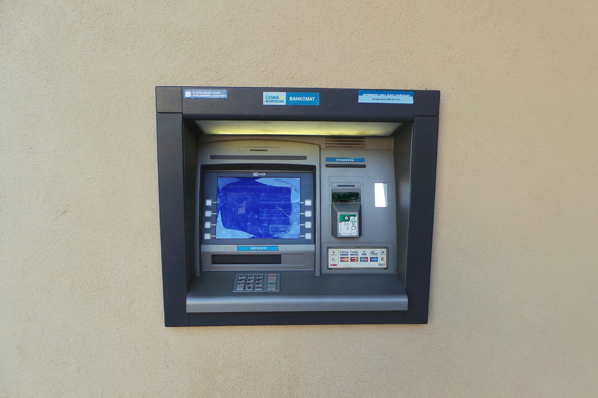 Bankomat České spořitelny