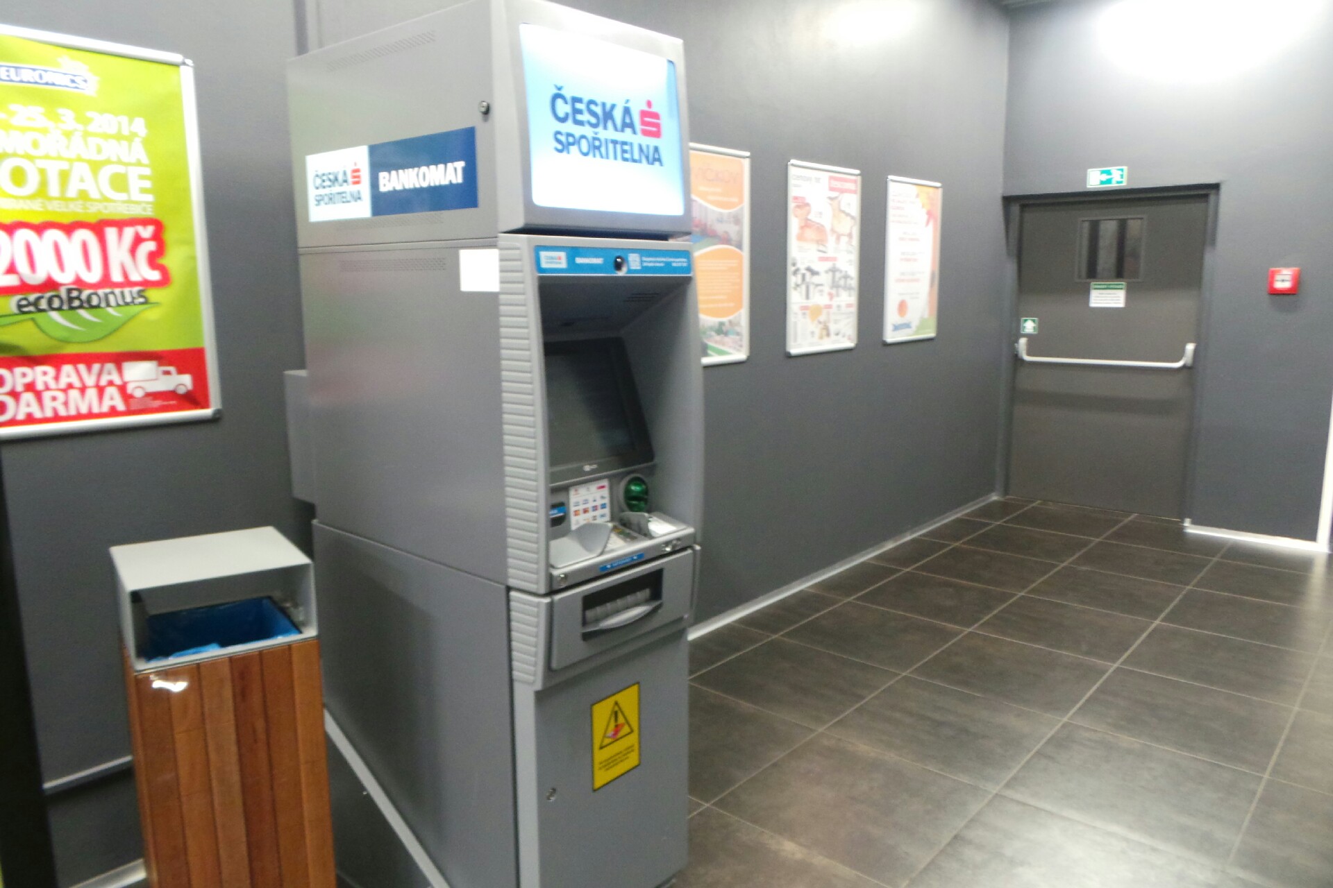 Bankomat České spořitelny