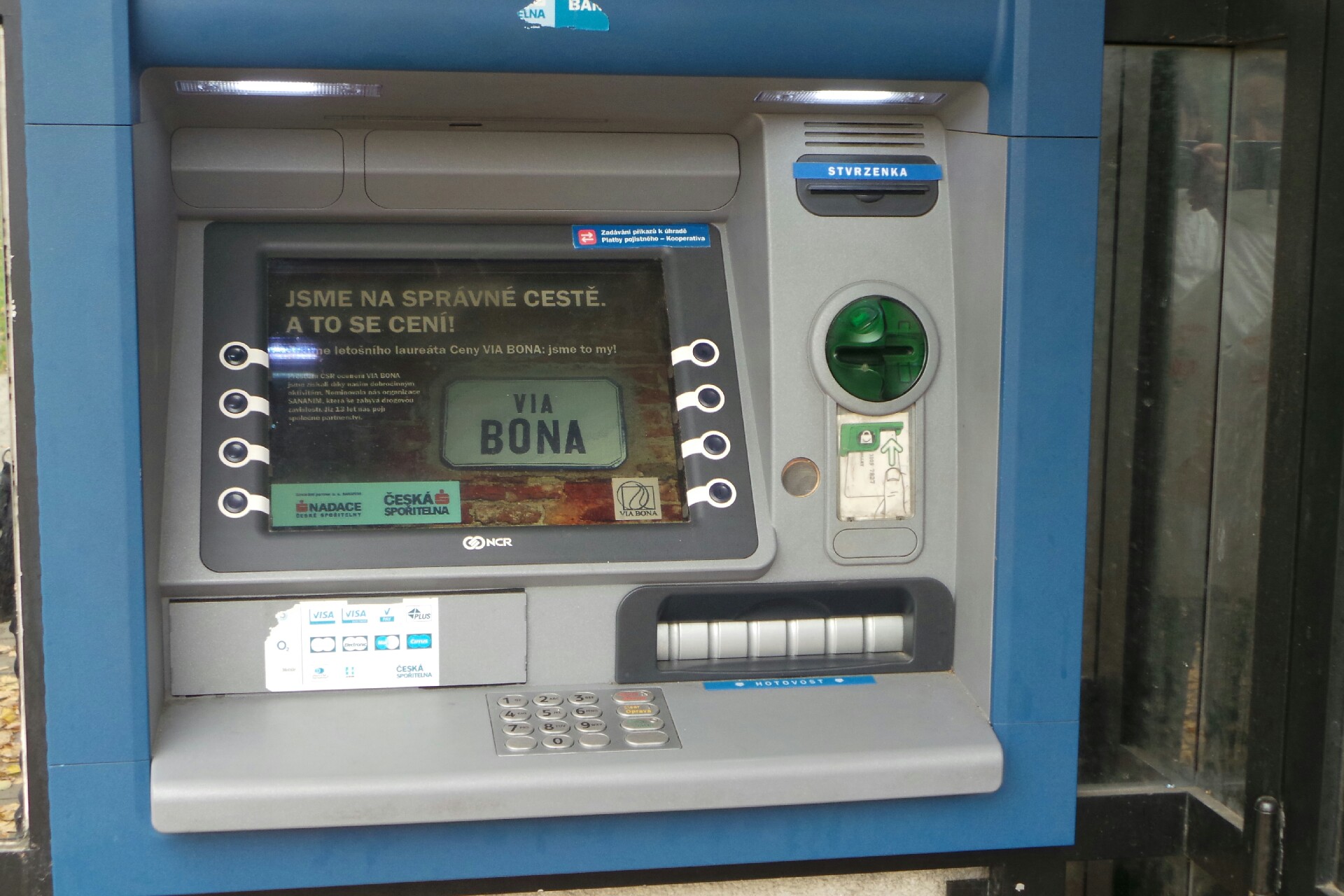 Bankomat České spořitelny