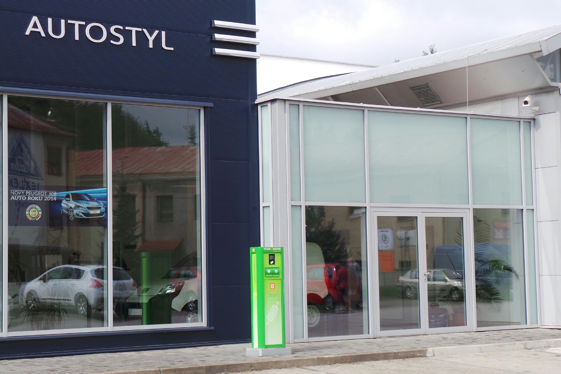 Nabíjecí stanice ČEZ foto 1