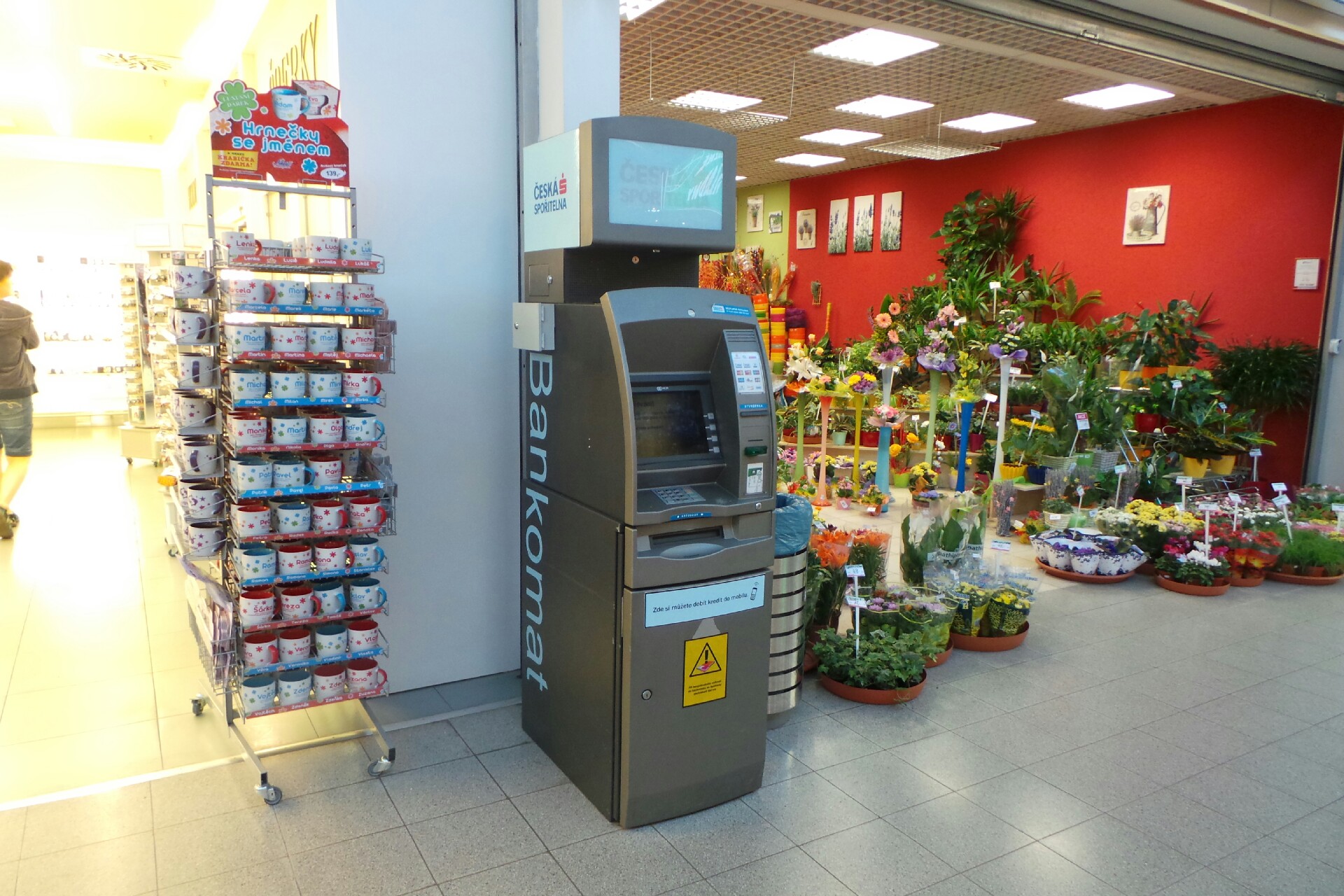 Bankomat České spořitelny