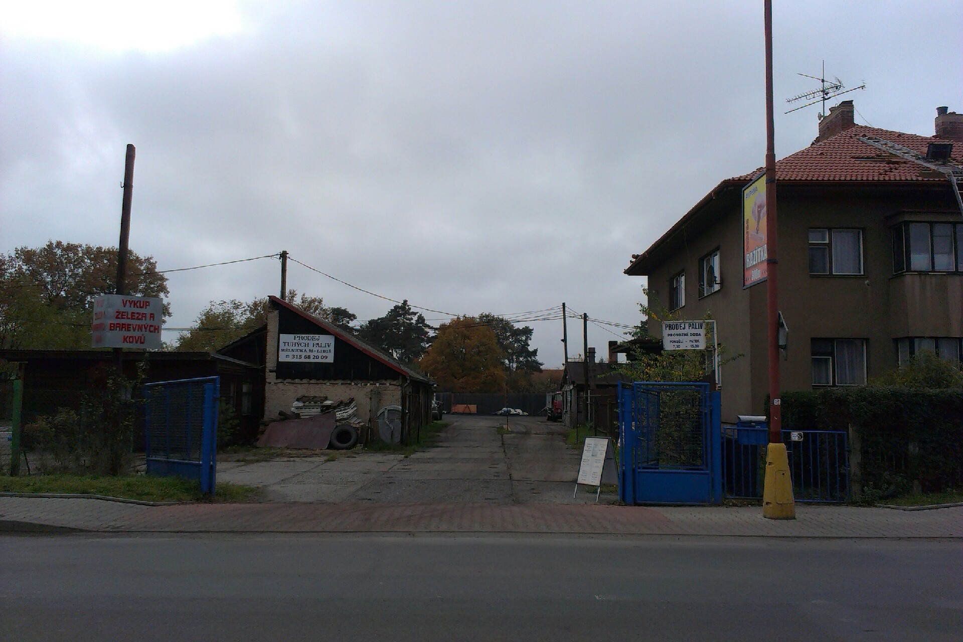 Uhelné sklady Libiš