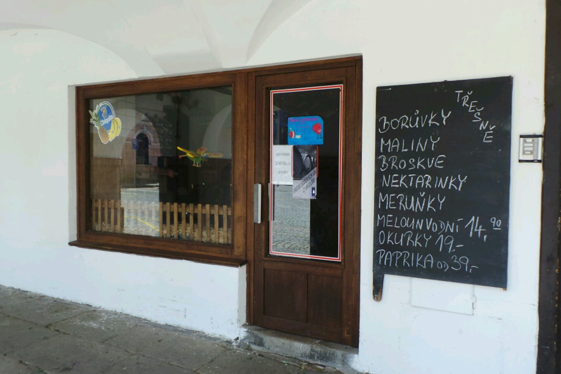 Zelenina a ovoce u Lorenců