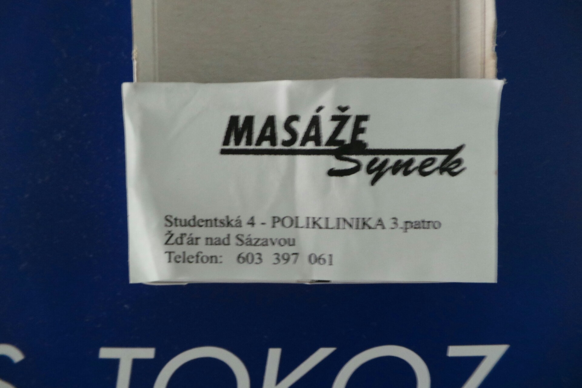 Masáže Jan Synek foto 2