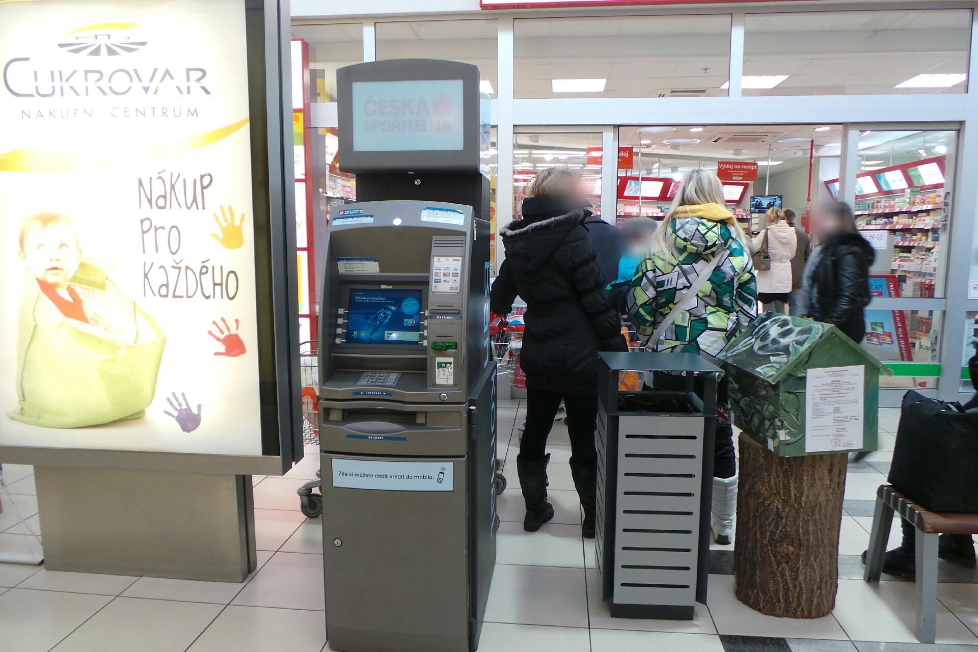 Bankomat České spořitelny