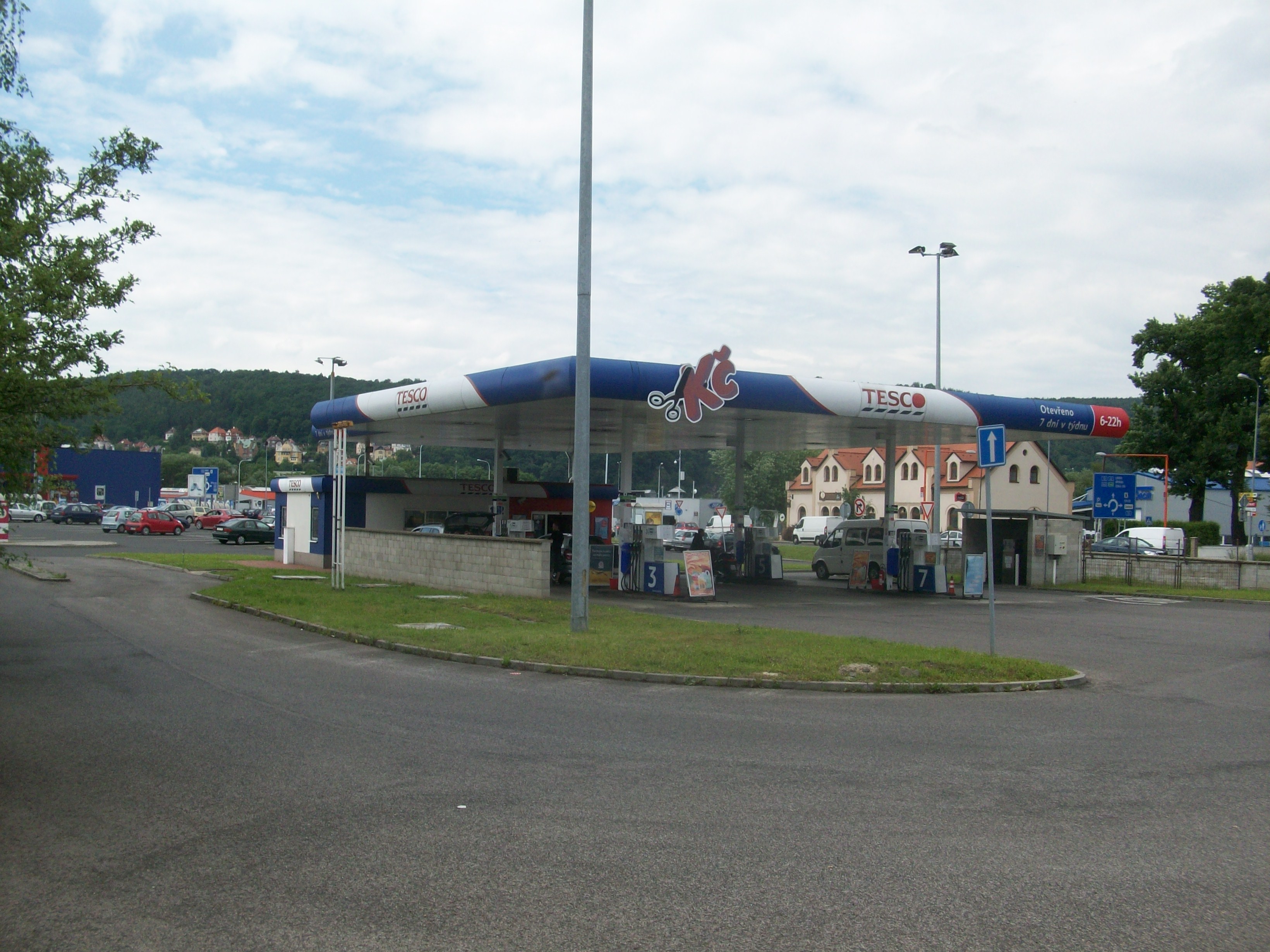Tesco Čerpací stanice