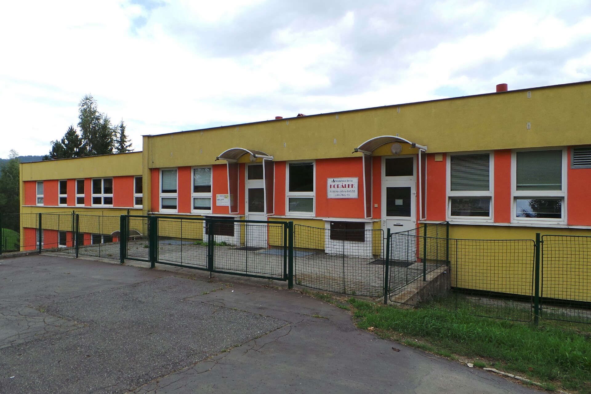Mateřská škola "Korálek", Liberec, Aloisina výšina 645/55