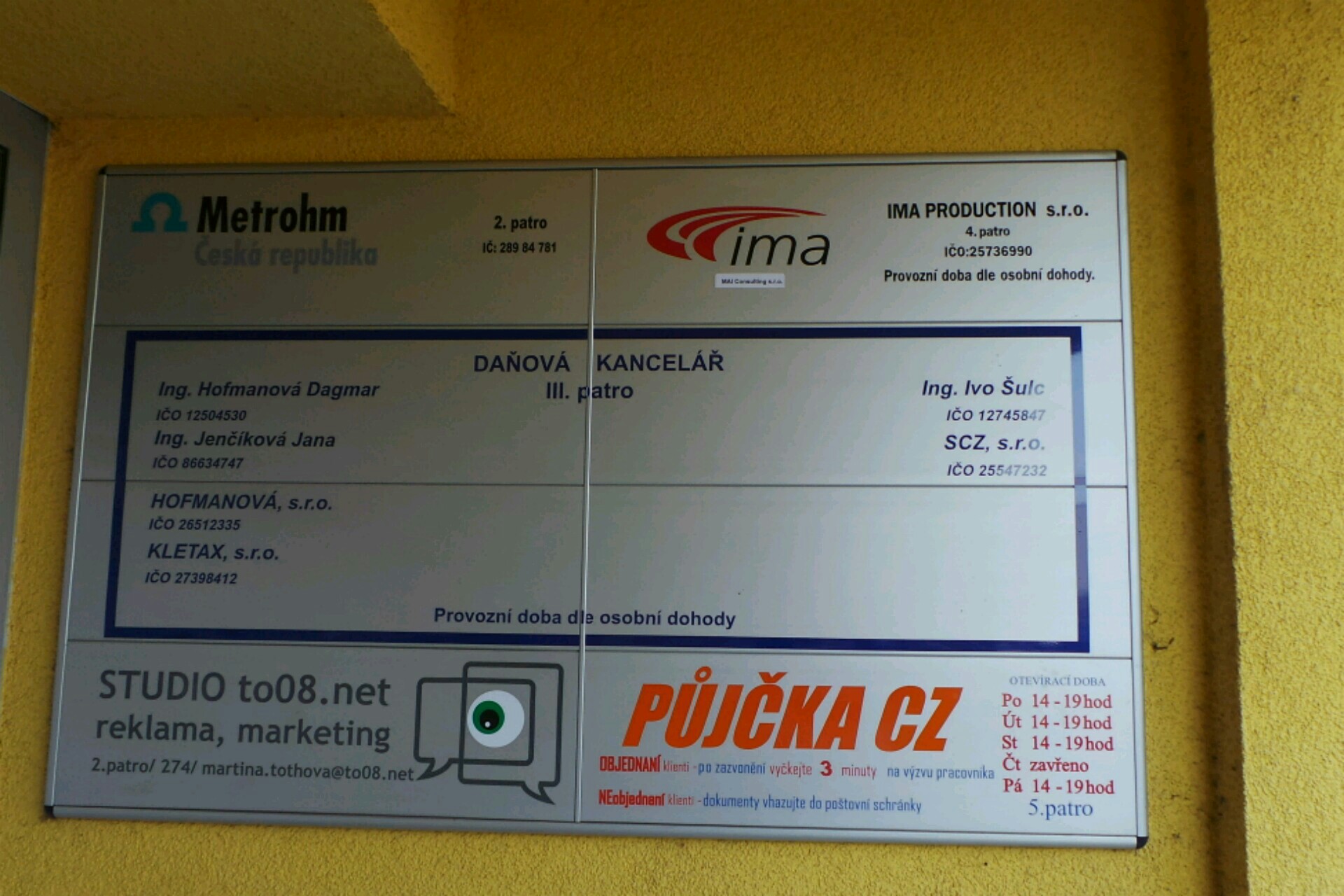 Daňový poradce ev. č. 0355 Ing. Dagmar Hofmanová foto 2