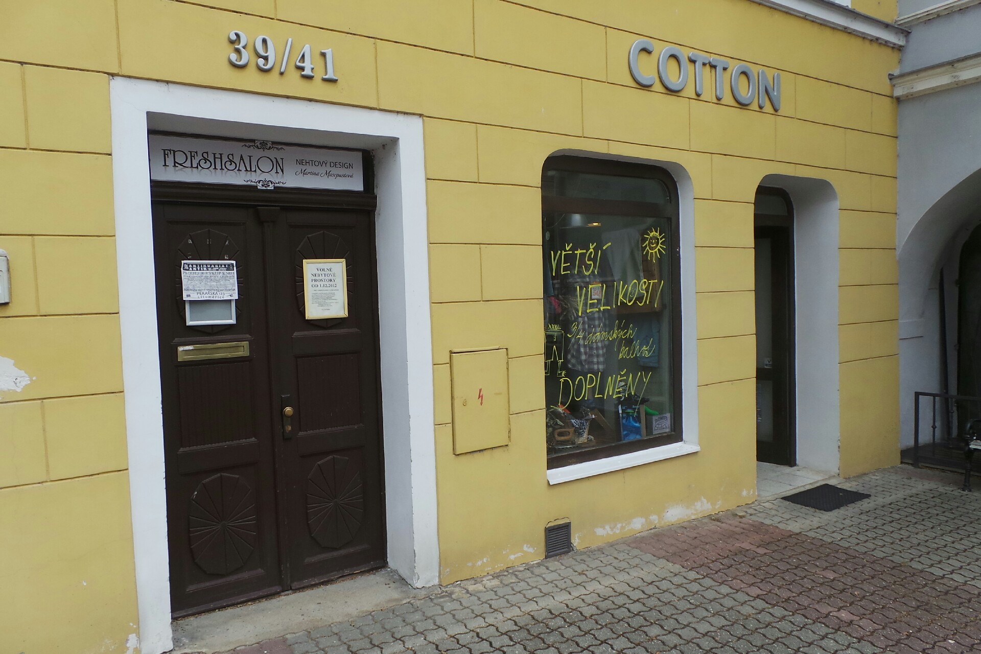 Cotton oblečení - Marie Mazancová