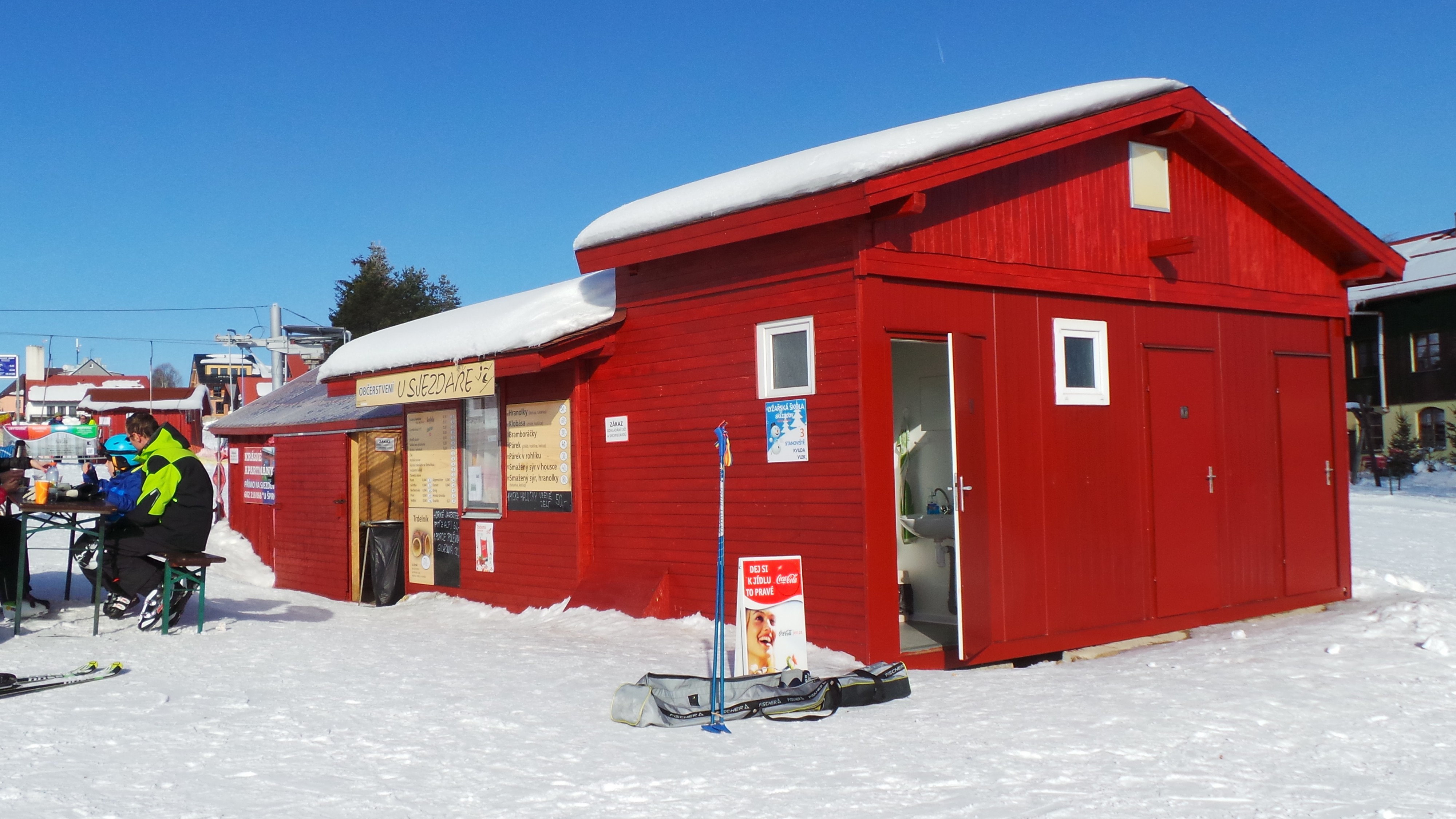 Občerstvení u sjezdaře foto 1