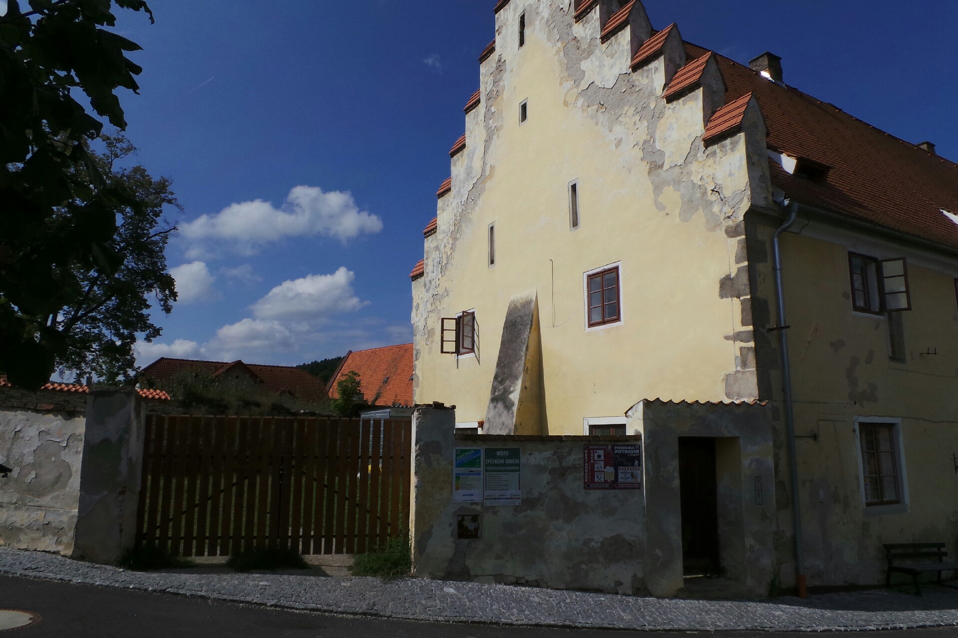 Obec Zlatá Koruna - Sběrný dvůr