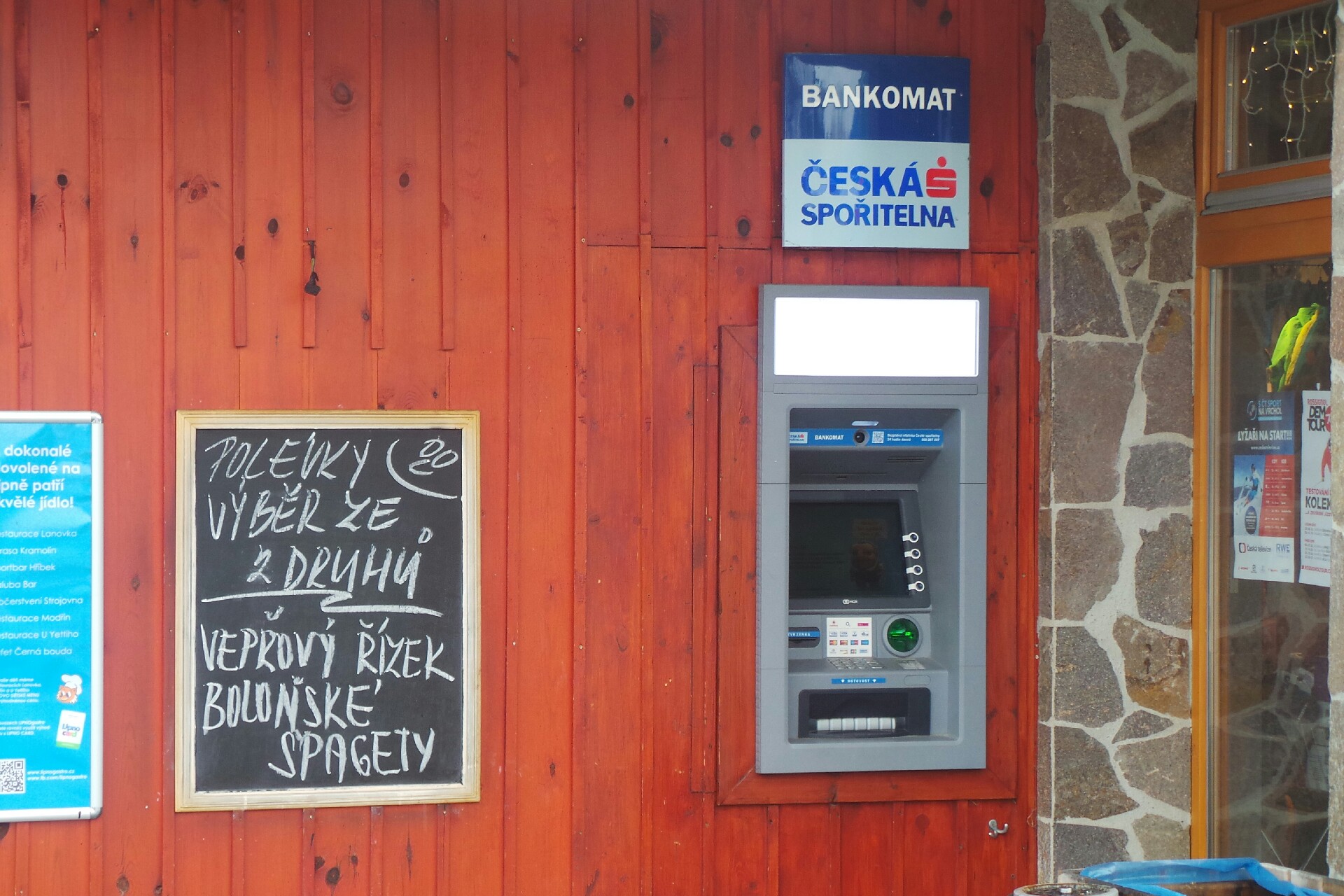 Bankomat České spořitelny
