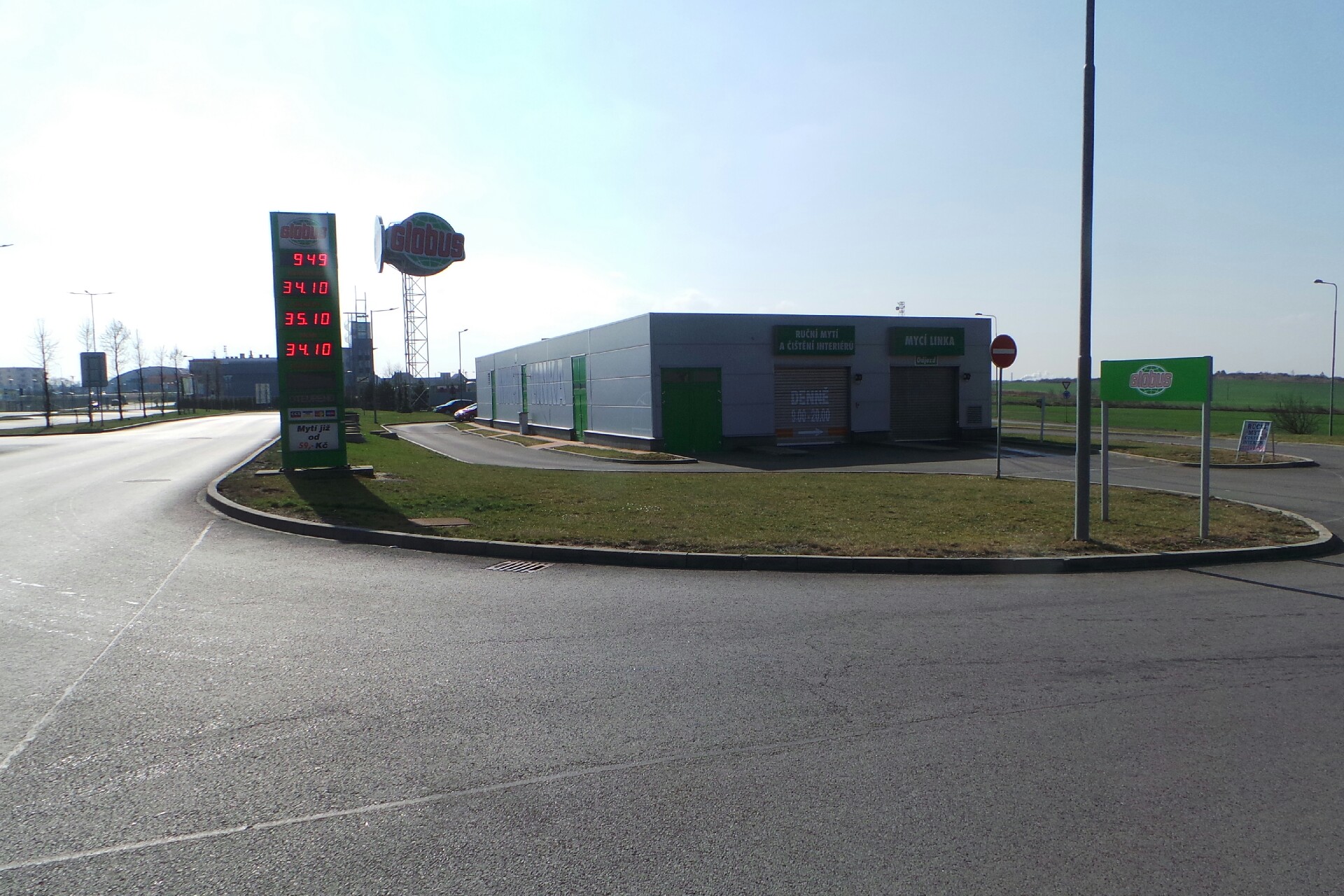 Čerpací stanice Globus