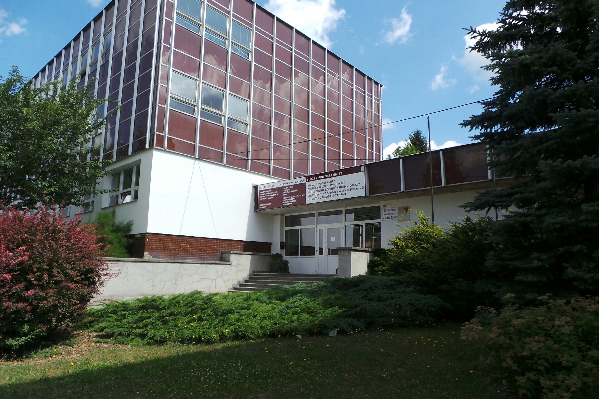 SŠ sociální péče a služeb, Zábřeh, nám. 8. května 2