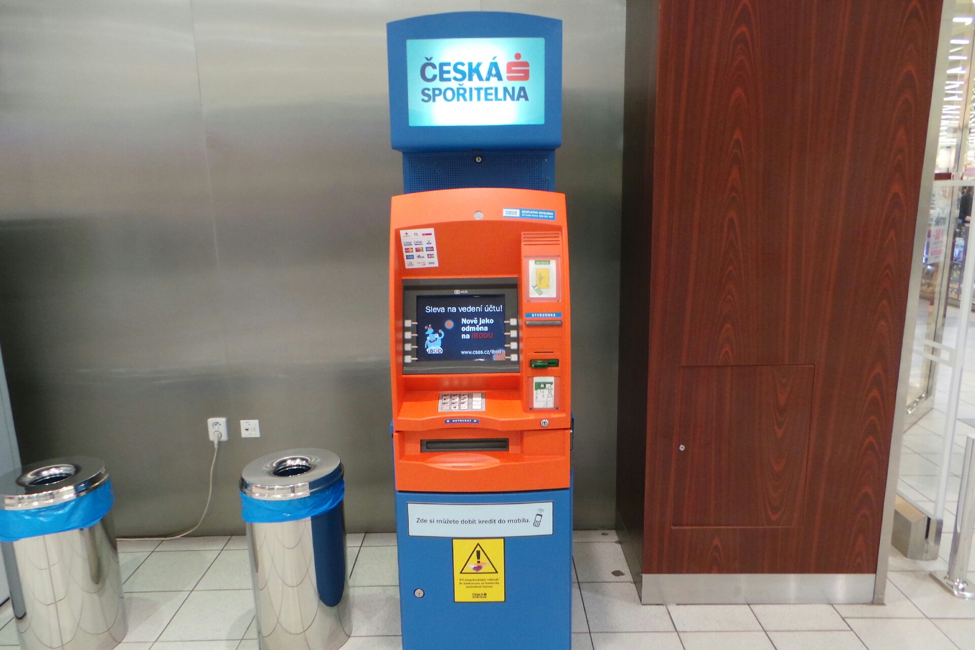 Bankomat České spořitelny