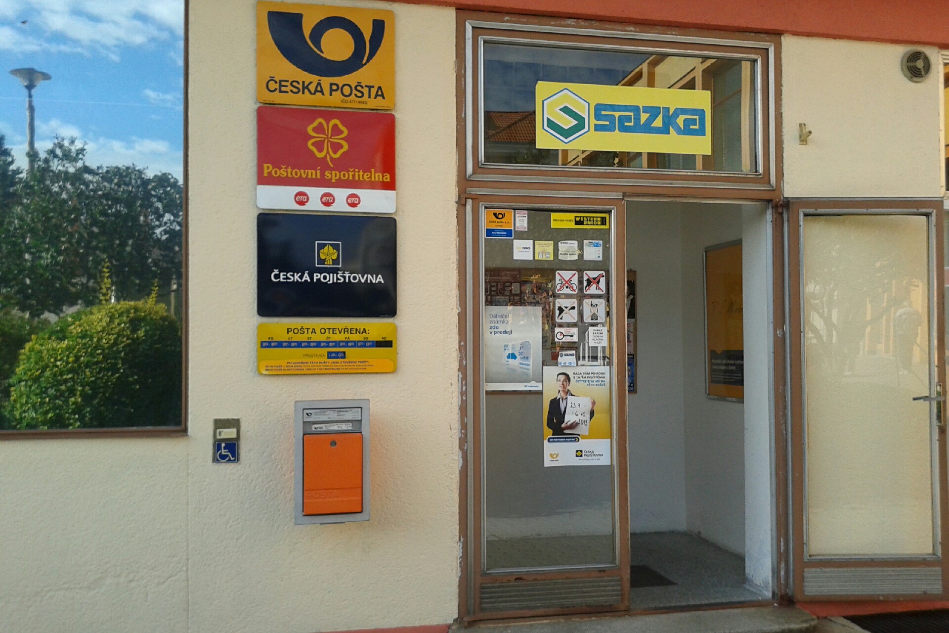 Pošta Hrádek u Rokycan