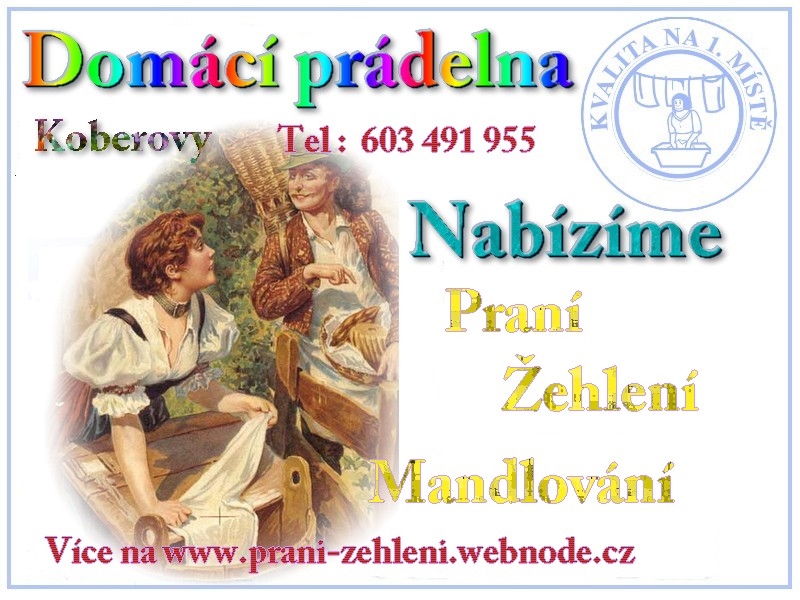 Praní, žehlení, mandlování - Jana Bartošová foto 2