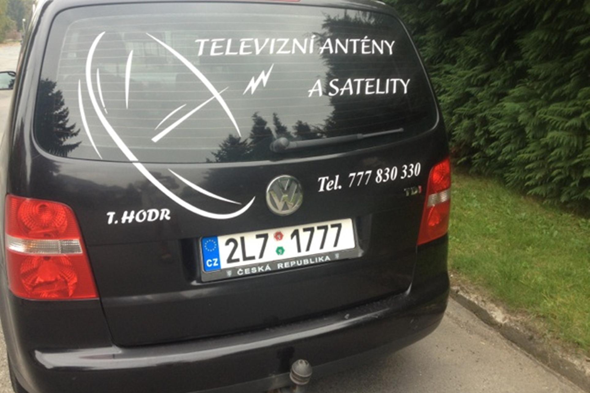 Televizní antény a satelity - T. Hodr