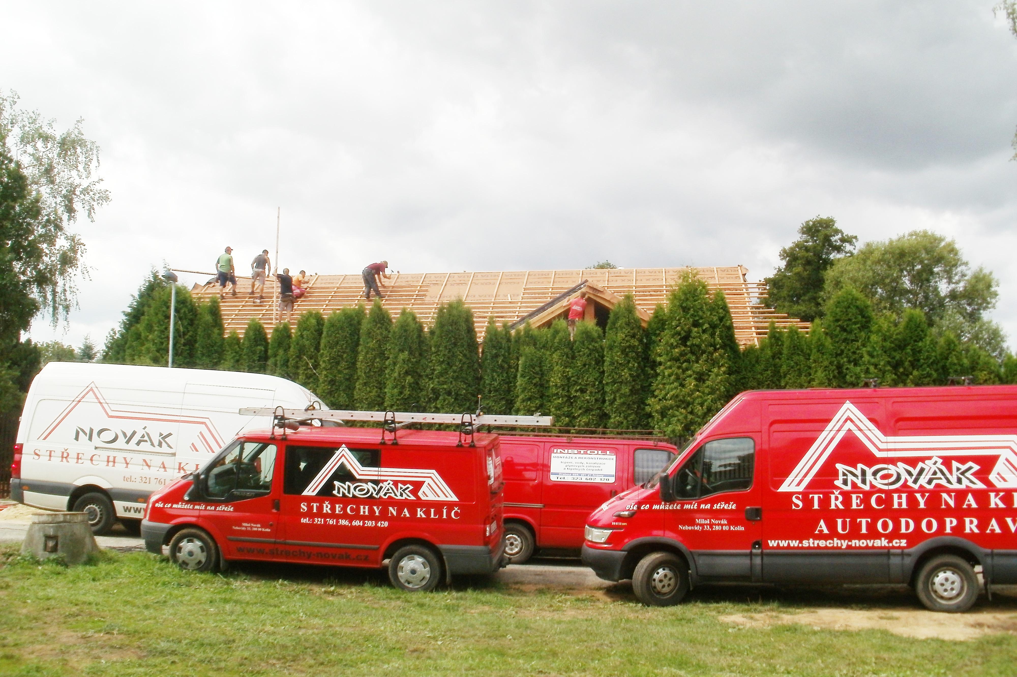 Střechy Novák - Střechy na klíč