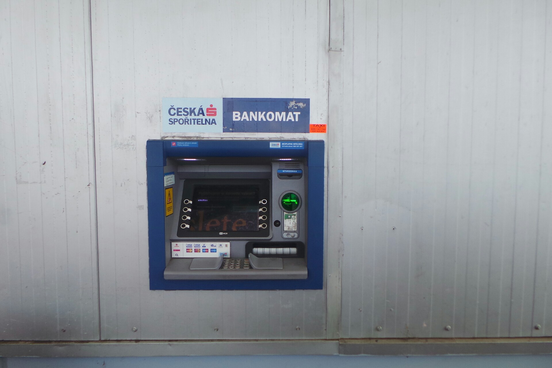 Bankomat České spořitelny