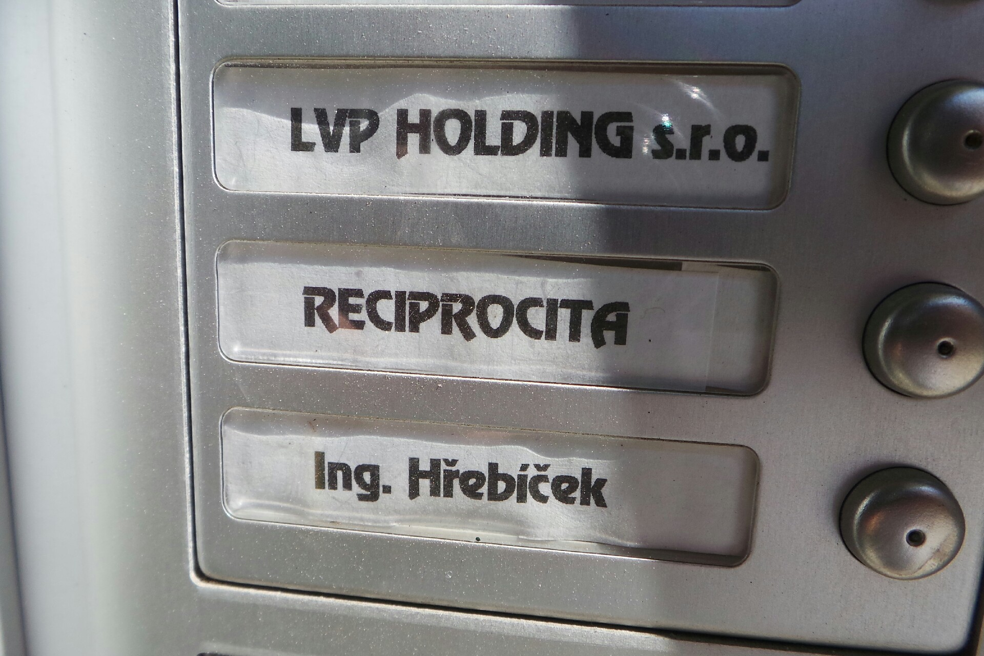 RECIPROCITA družstvo foto 2