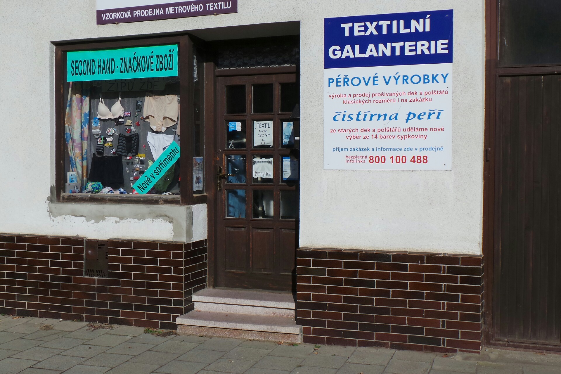 Čistírna peří Mareš