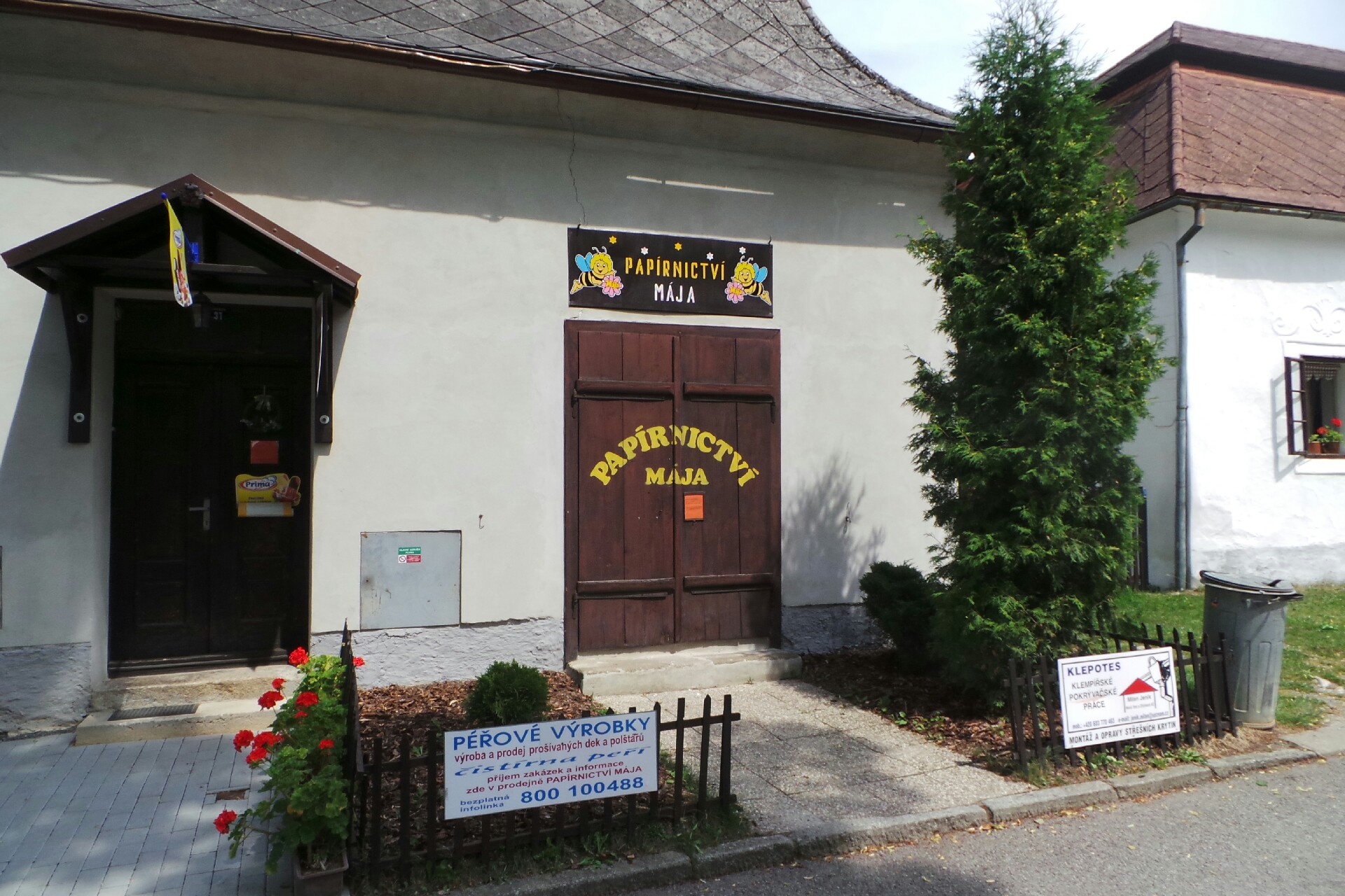 Čistírna peří Mareš