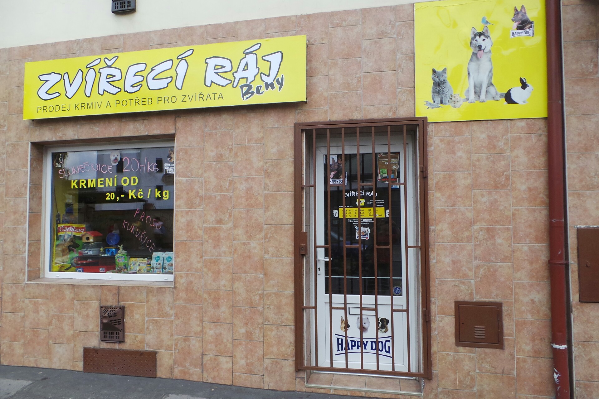 ZVÍŘECÍ RÁJ Beny