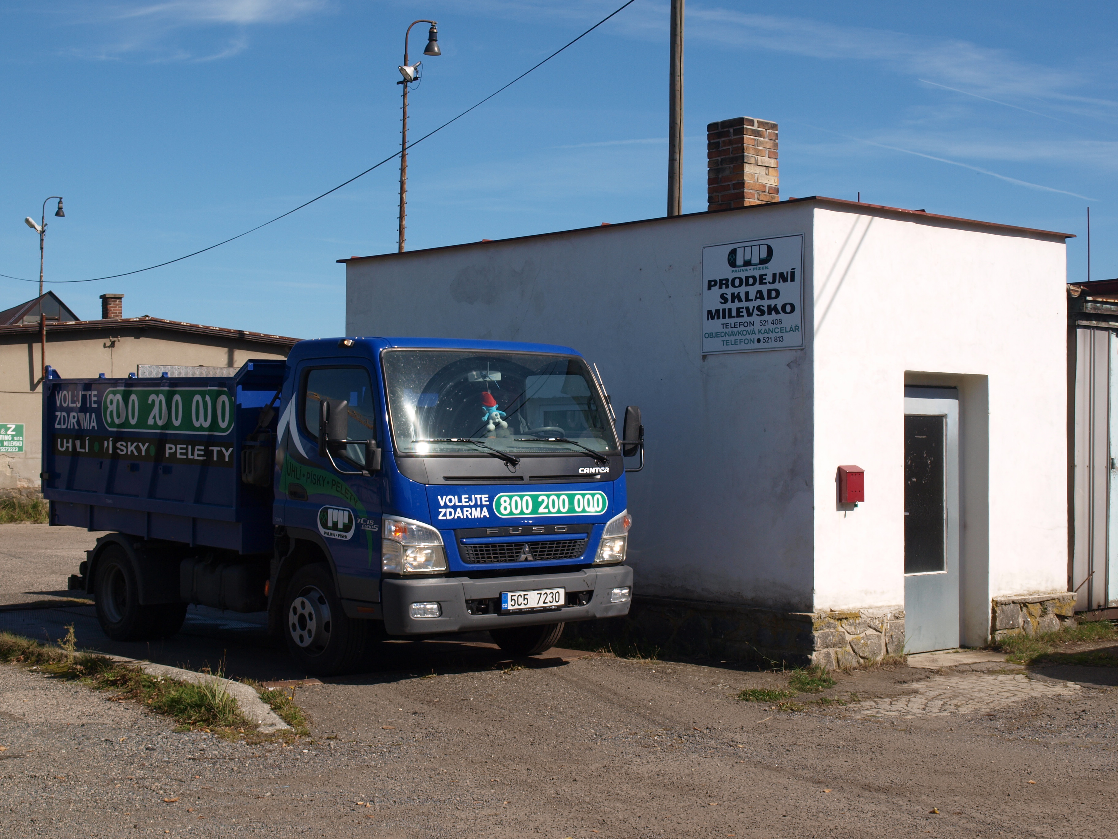 Uhelné sklady Milevsko