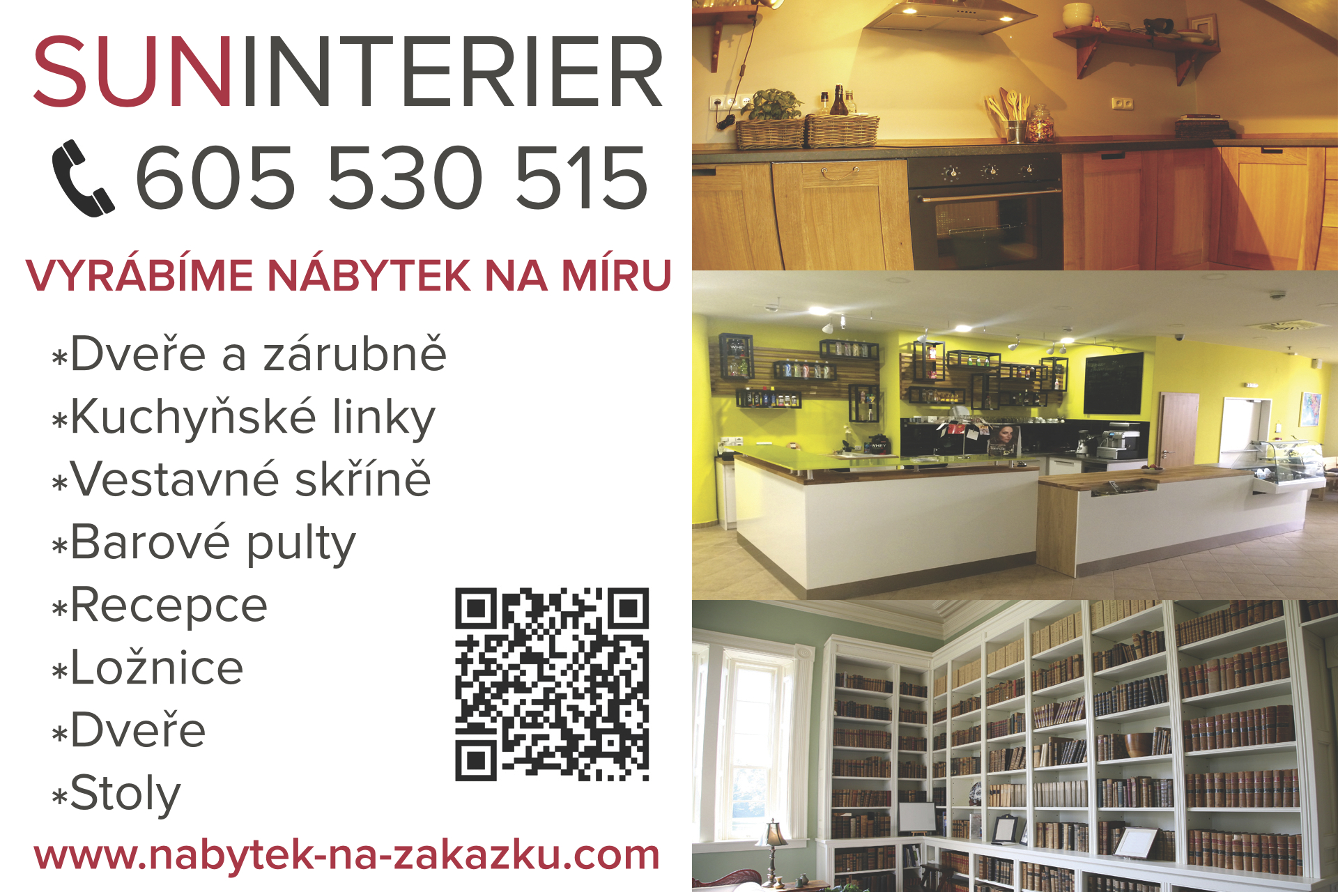 SUNINTERIER Nábytek na zakázku foto 4