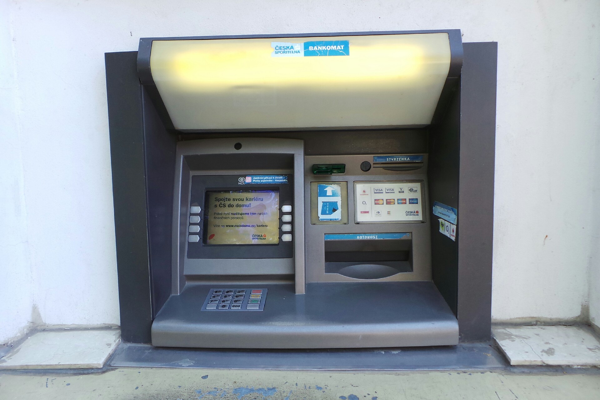 Bankomat České spořitelny