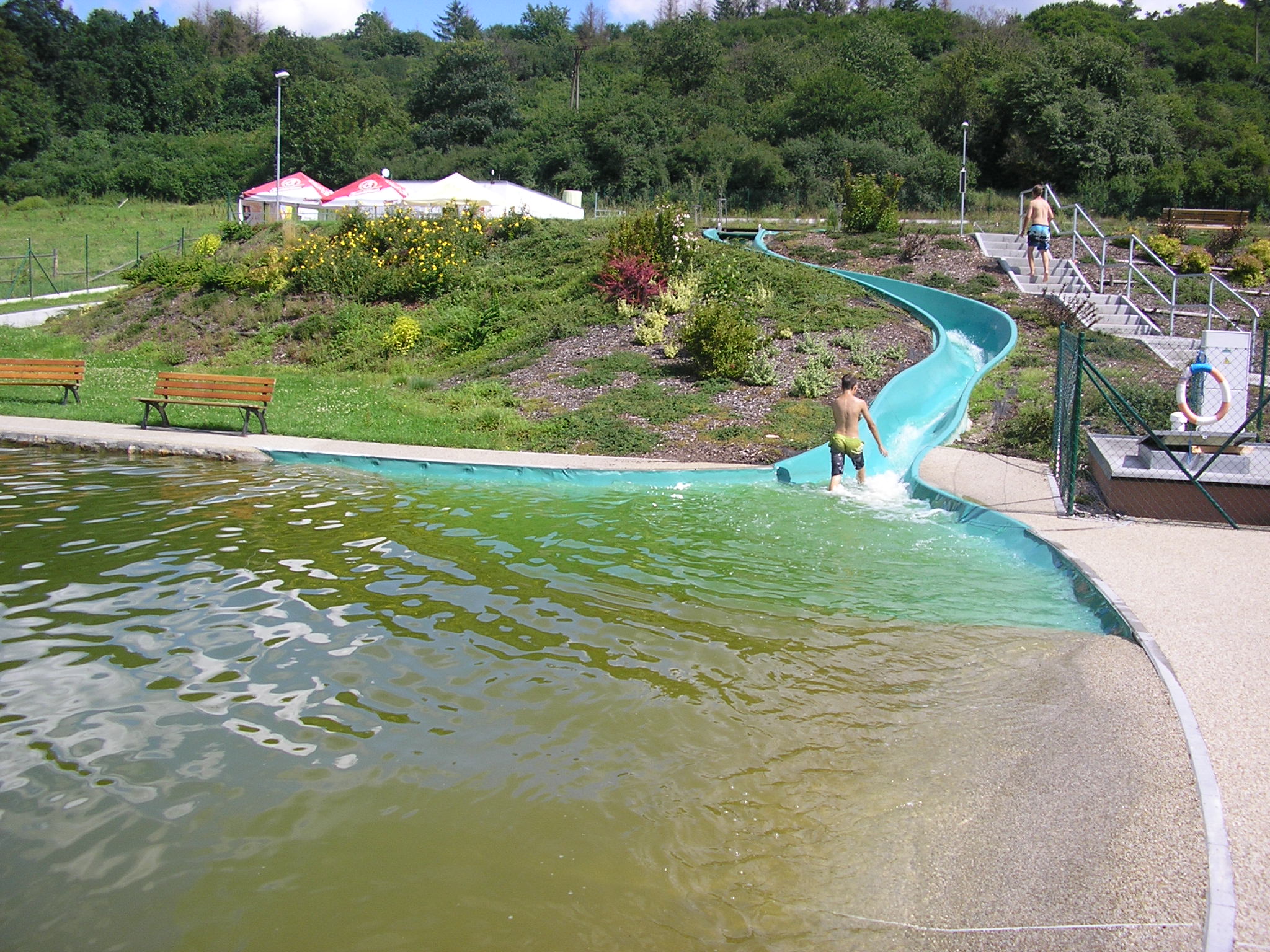 Přírodní koupací biotop Blovice