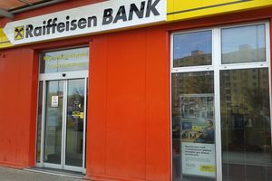 Company graphic Raiffeisenbank - pobočka