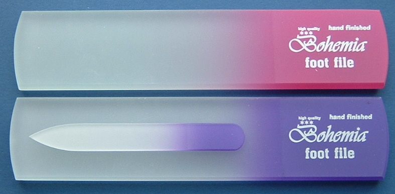 BOHEMIA glass nail file - skleněné pilníky foto 5