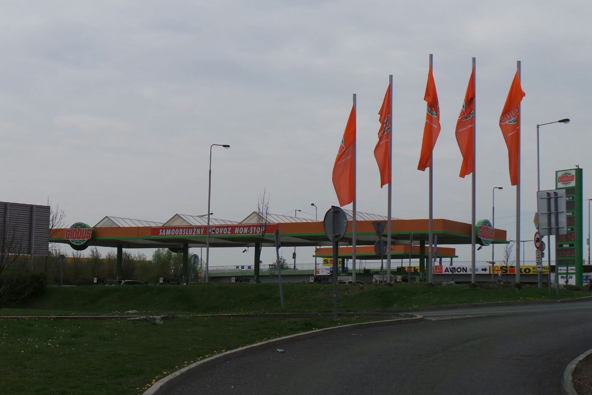 Čerpací stanice Globus