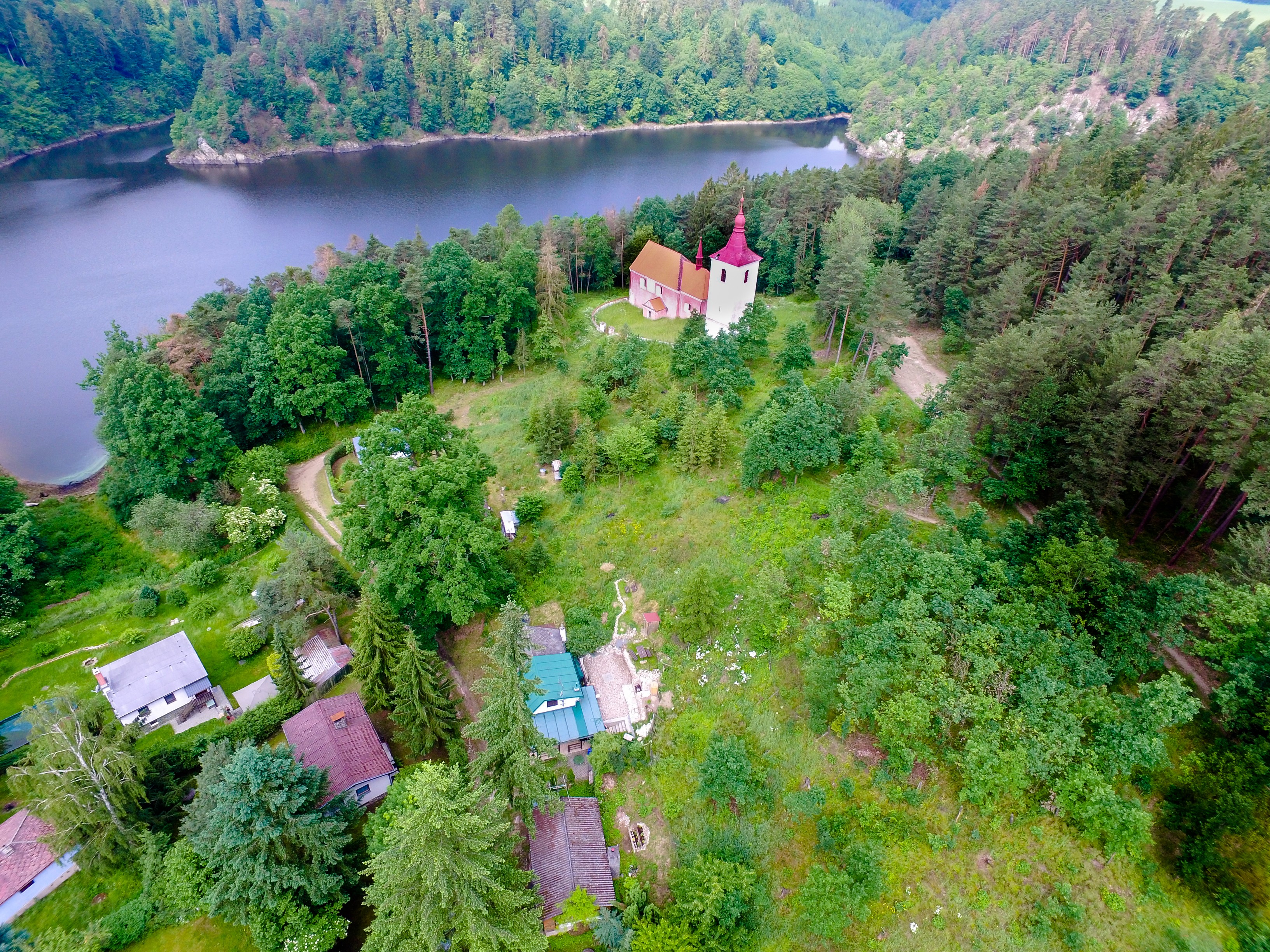 Chata Orlická přehrada foto 3