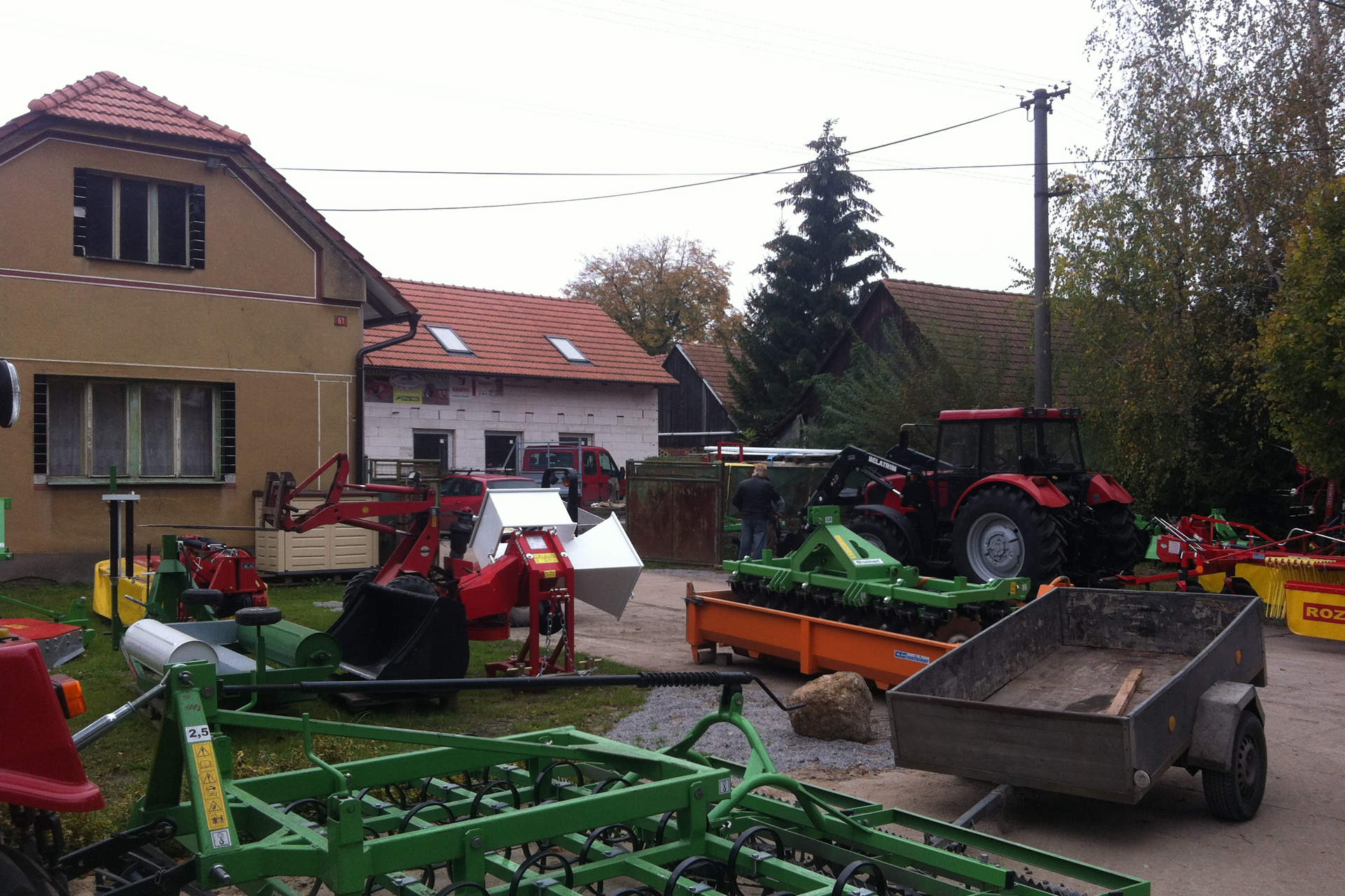 Zemědělské stroje Krajský