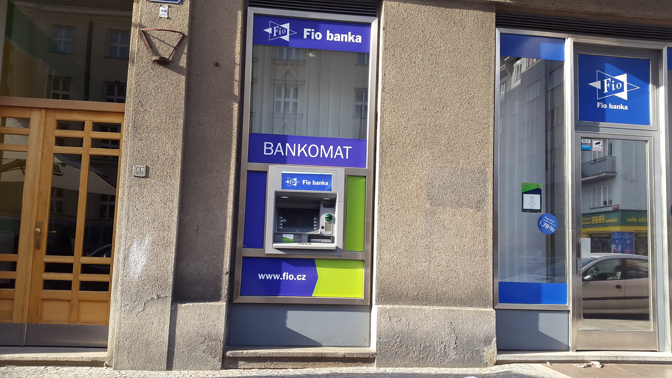 Bankomat Fio banky