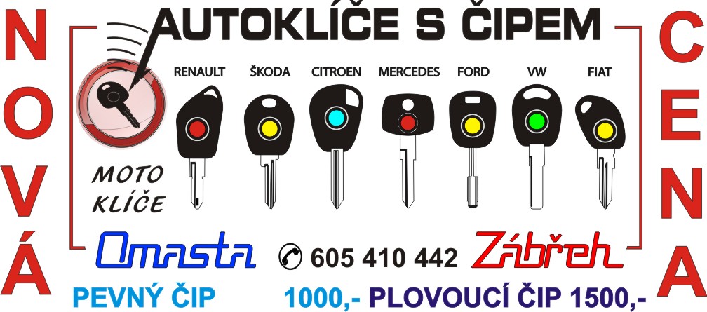 AUTOKLÍČE – RYTECTVÍ, OMASTA – ZÁBŘEH foto 2