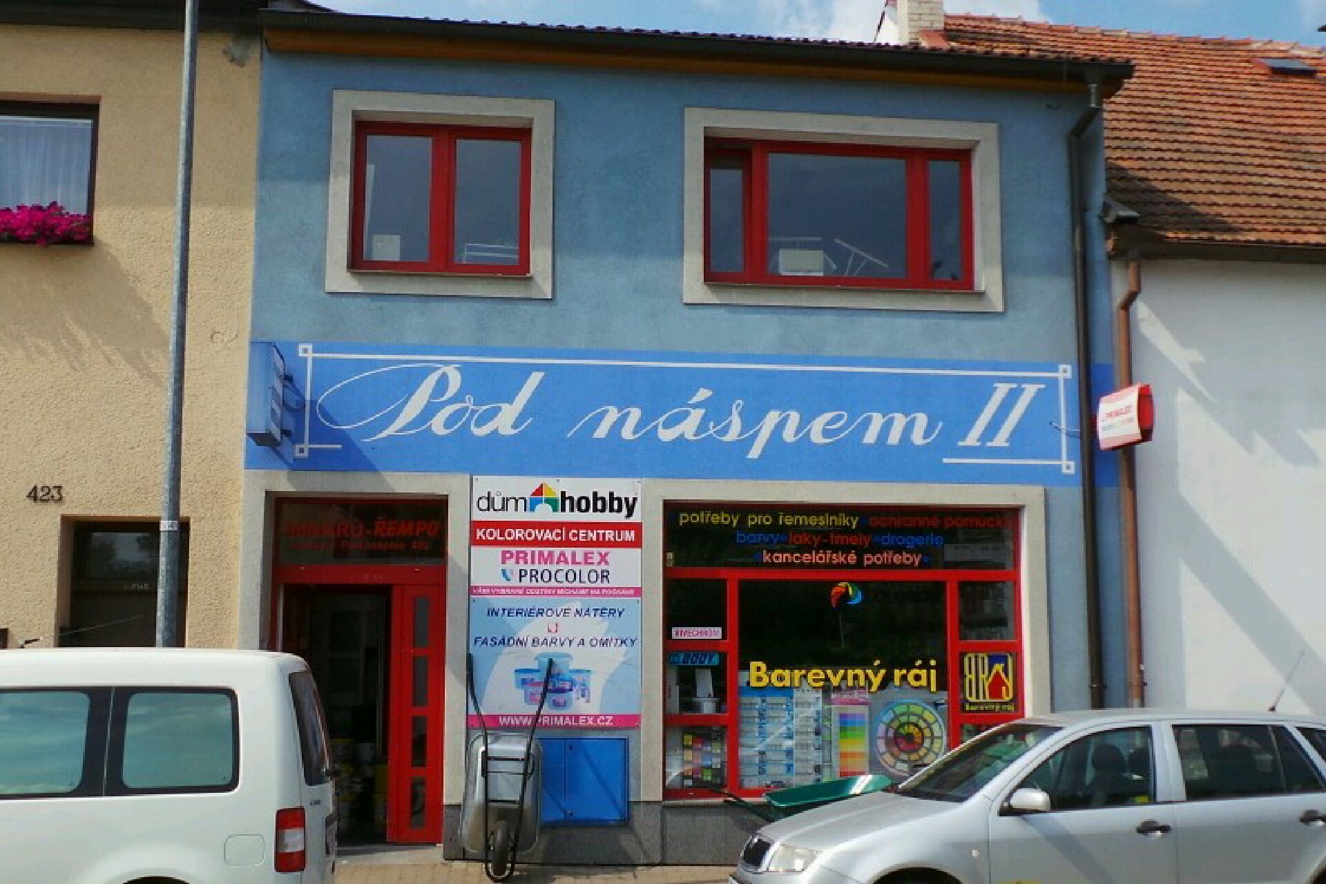 Minářů - barvy a řemeslnické potřeby Pelhřimov