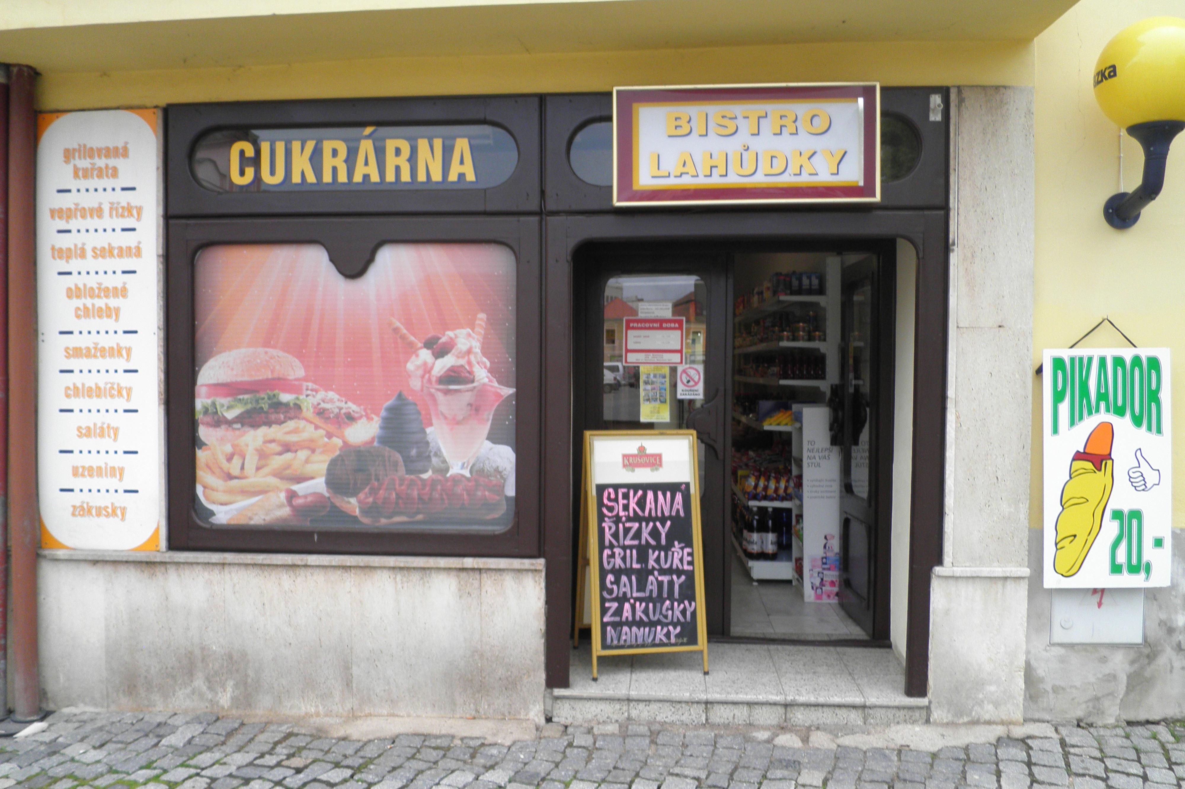 Lahůdky - Cukrárna Jitka Bromová