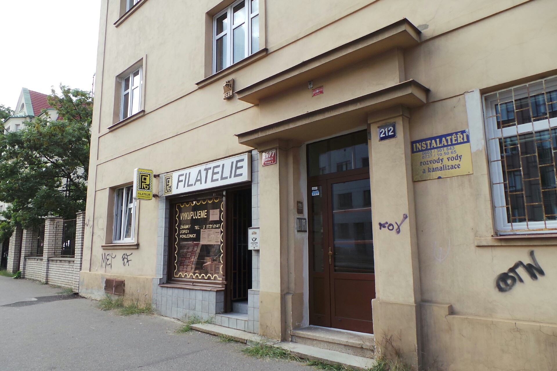 Filatelie Podskalský