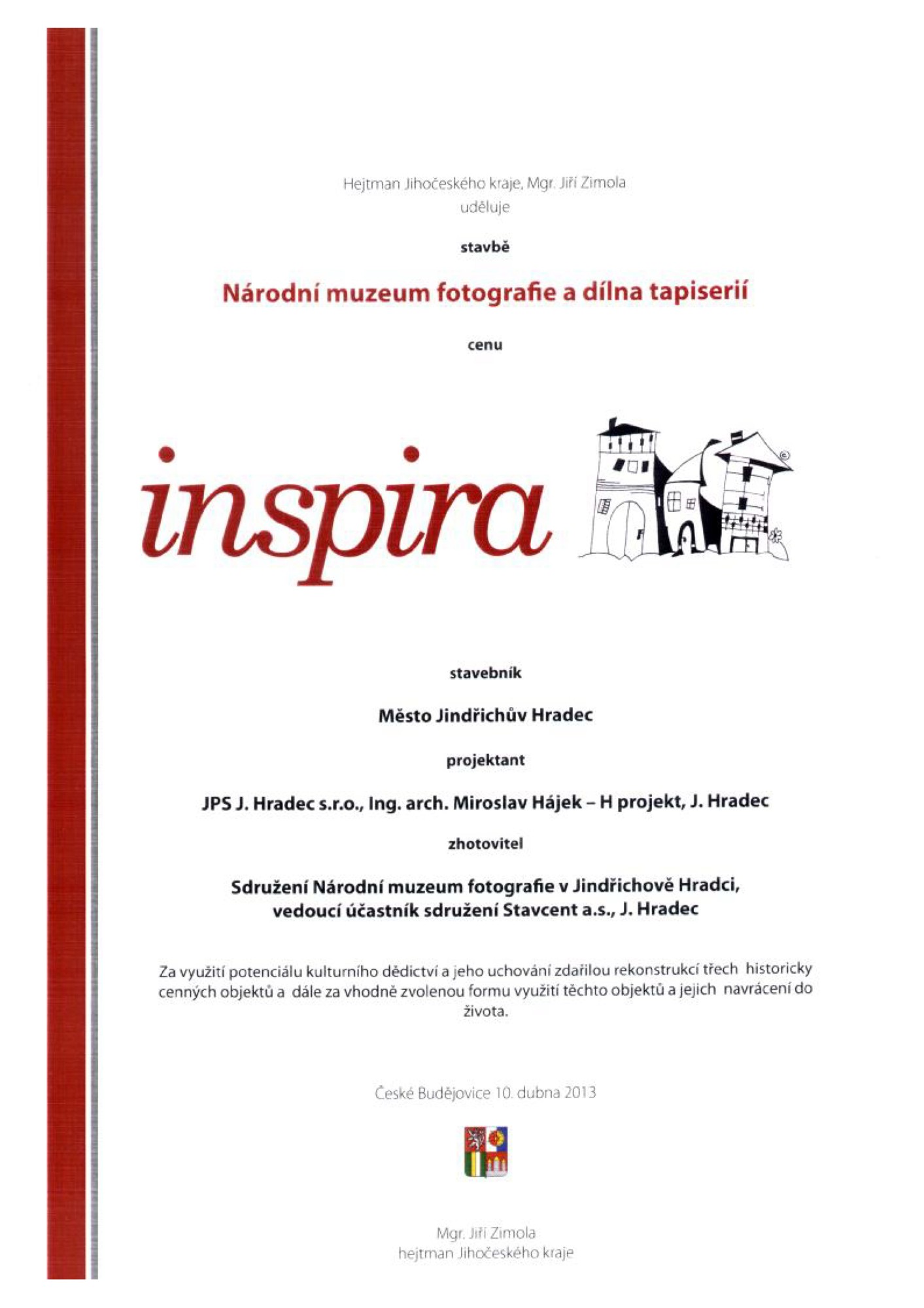 Ing. arch. Hájek Miroslav - H. Projekt foto 5