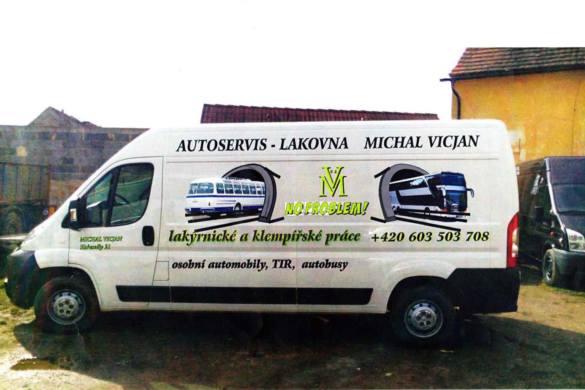 Autoservis Lakovna TIR-BUS doprava Michal Vicjan