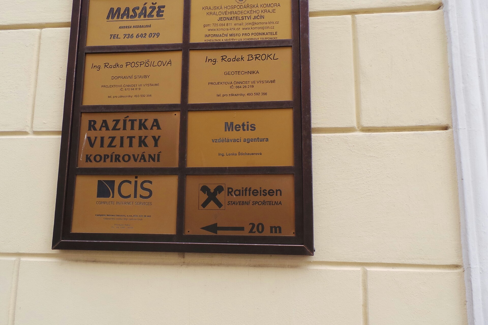 Vzdělávání Metis - Ing. et Bc. Lenka Štichauerová