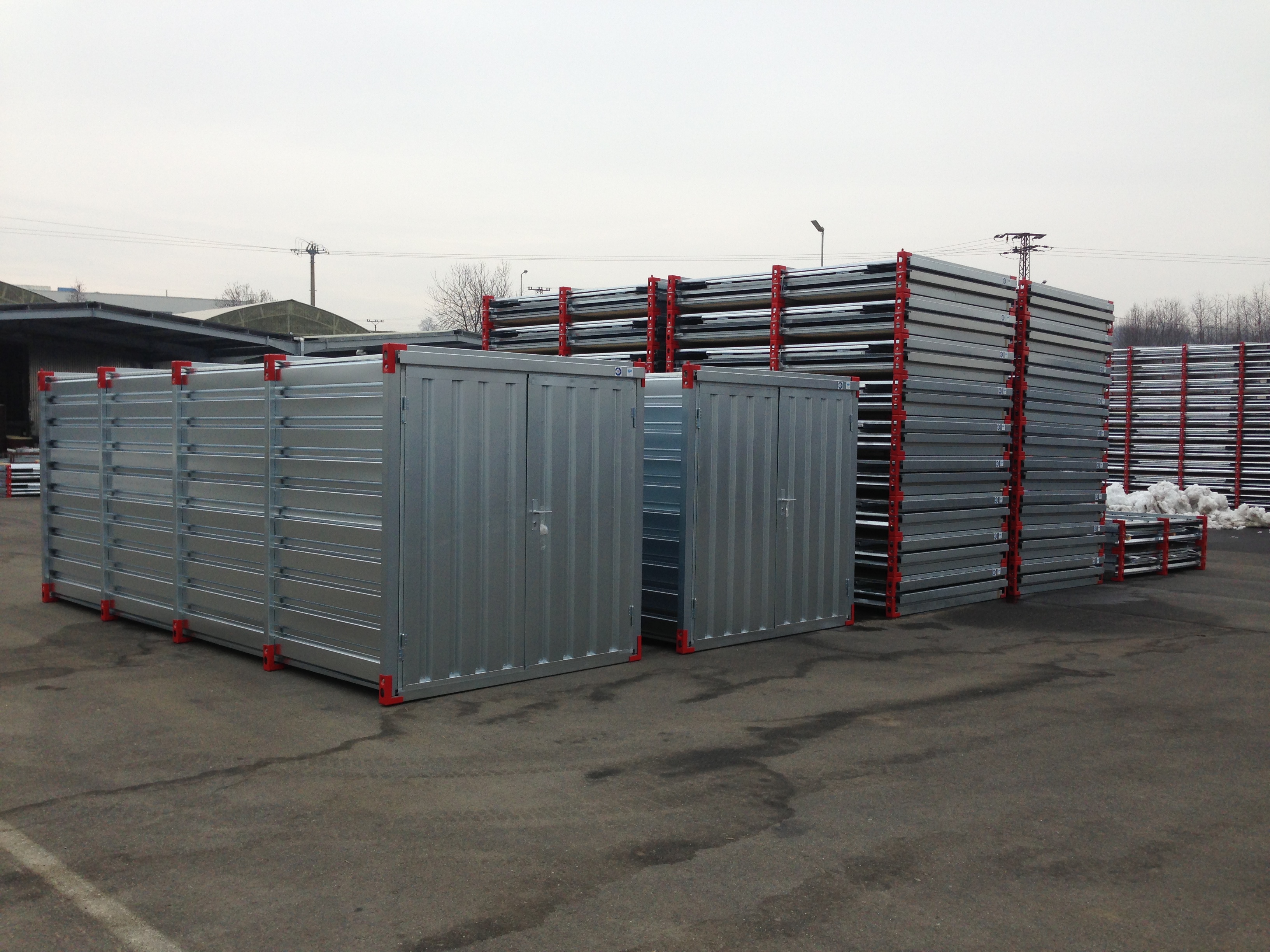 Skladové kontejnery - Palát foto 2