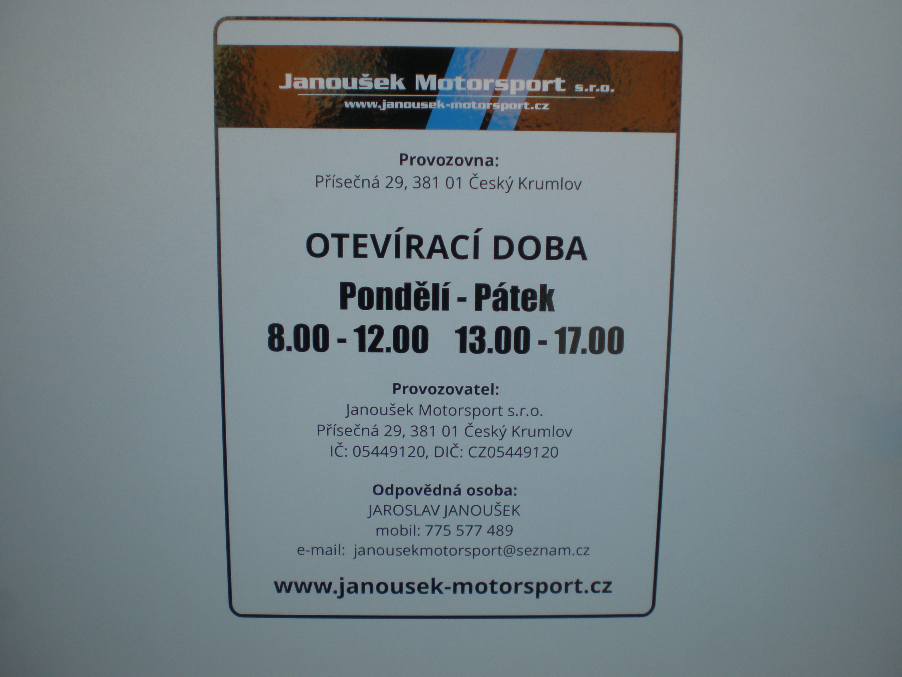 Janoušek Motorsport foto 6