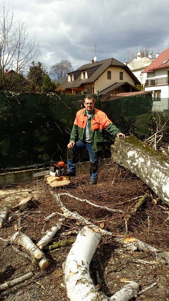 Pavel Herák - rizikové kácení stromů foto 2