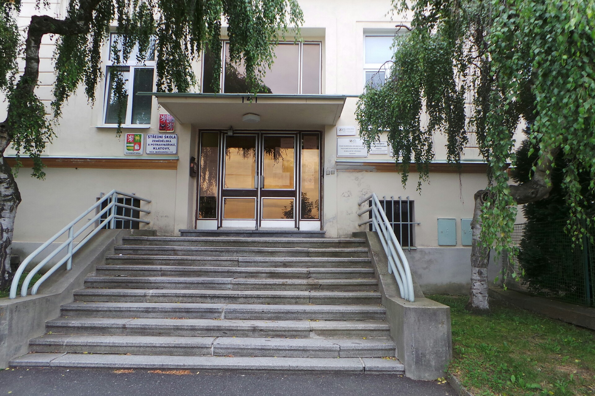 Střední škola zemědělská a potravinářská, Klatovy, Národních mučedníků 141