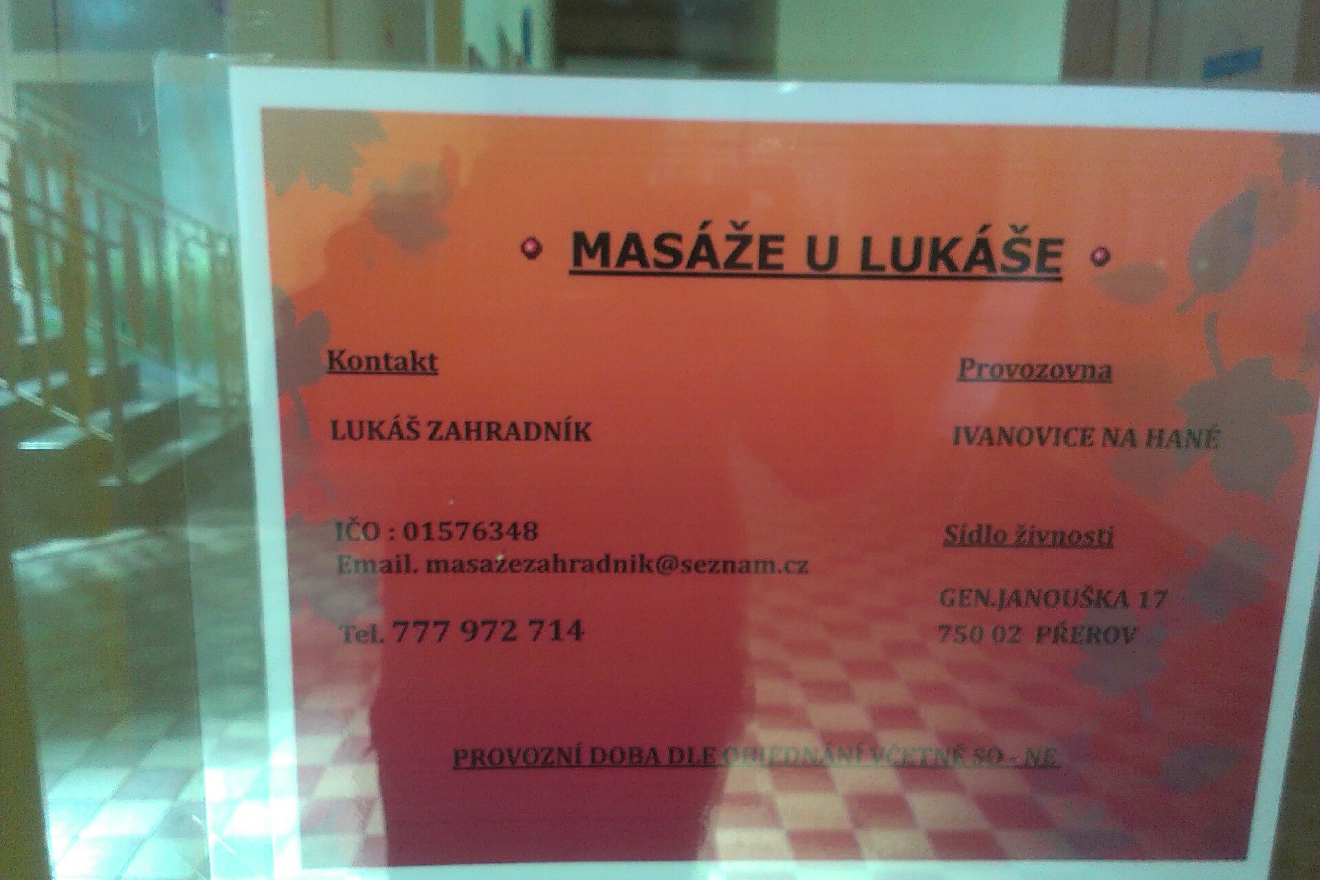 Masáže U Lukáše foto 2